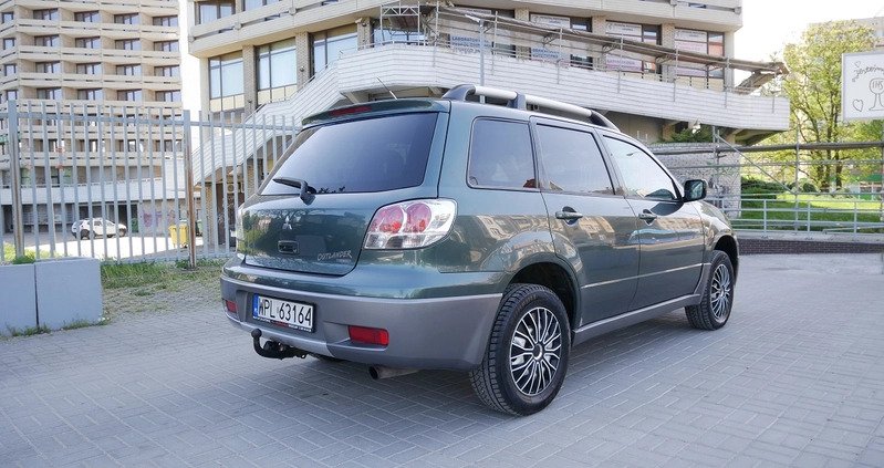 Mitsubishi Outlander cena 11990 przebieg: 220000, rok produkcji 2004 z Lędziny małe 121